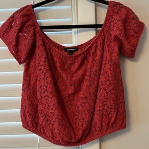 Express off the shoulder top